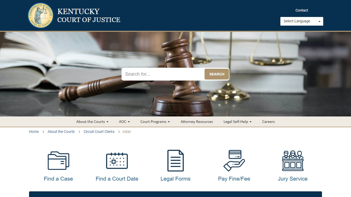 Adair - Kentucky Court of Justice